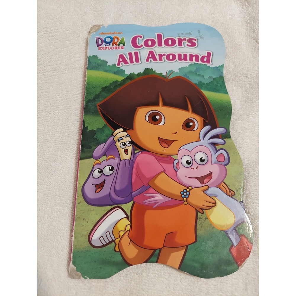 Nickelodeon Dora the Explorer Colors All Around Childrens‎ Board Book